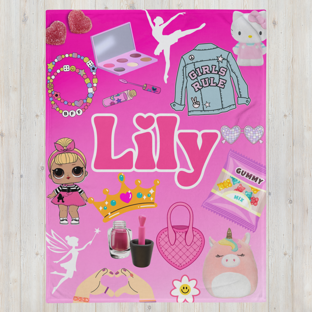 Girls Favorite Things Blanket