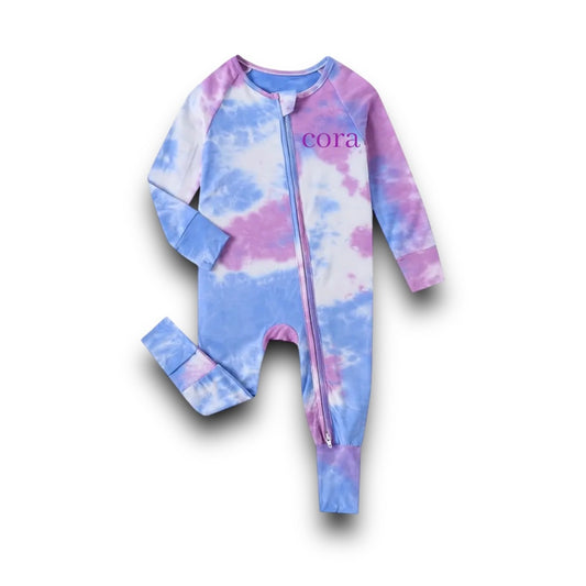 Tie Dye Bamboo Pajamas