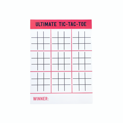 Ultimate Tic-Tac-Toe On-The-Go Pad, view 2