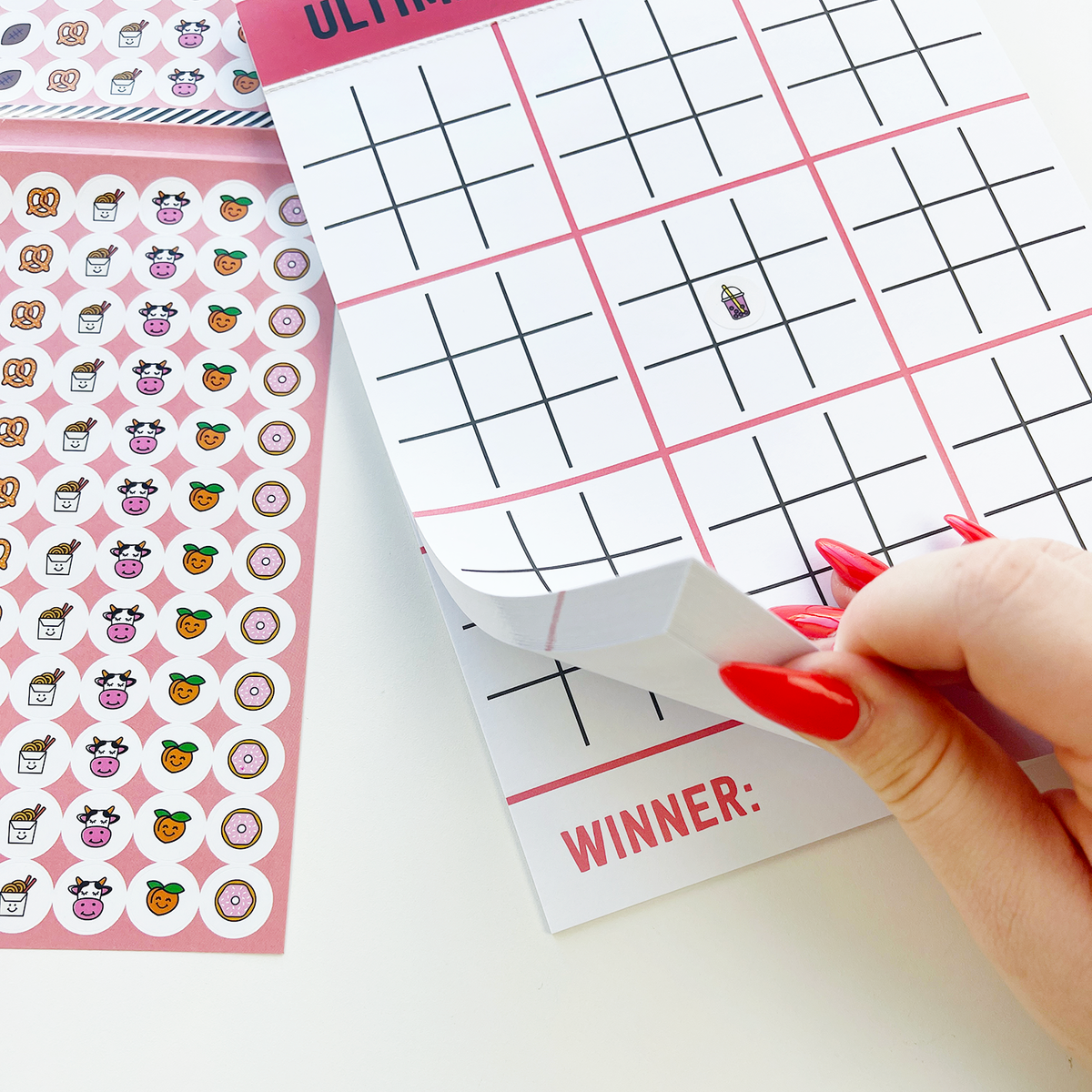 Ultimate Tic-Tac-Toe On-The-Go Pad, view 5