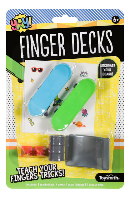 Yay! Finger Decks (Skateboards) Fun Kit, Decorate And Play, view 13